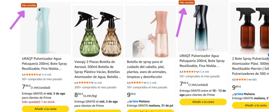Etiqueta del Mas Vendido que hace que vendas mas Etiqueta del Mas Vendido que hace que vendas mas